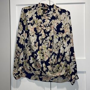 Nine West Blouse Sz L
